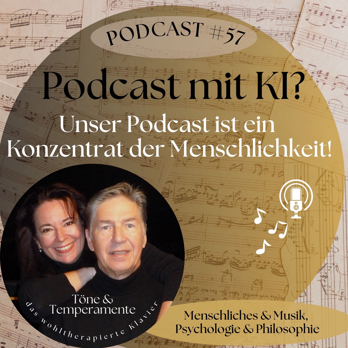 #57 Podcast mit KI? Unser Podcast ist ein Konzentrat der Menschlichkeit!
