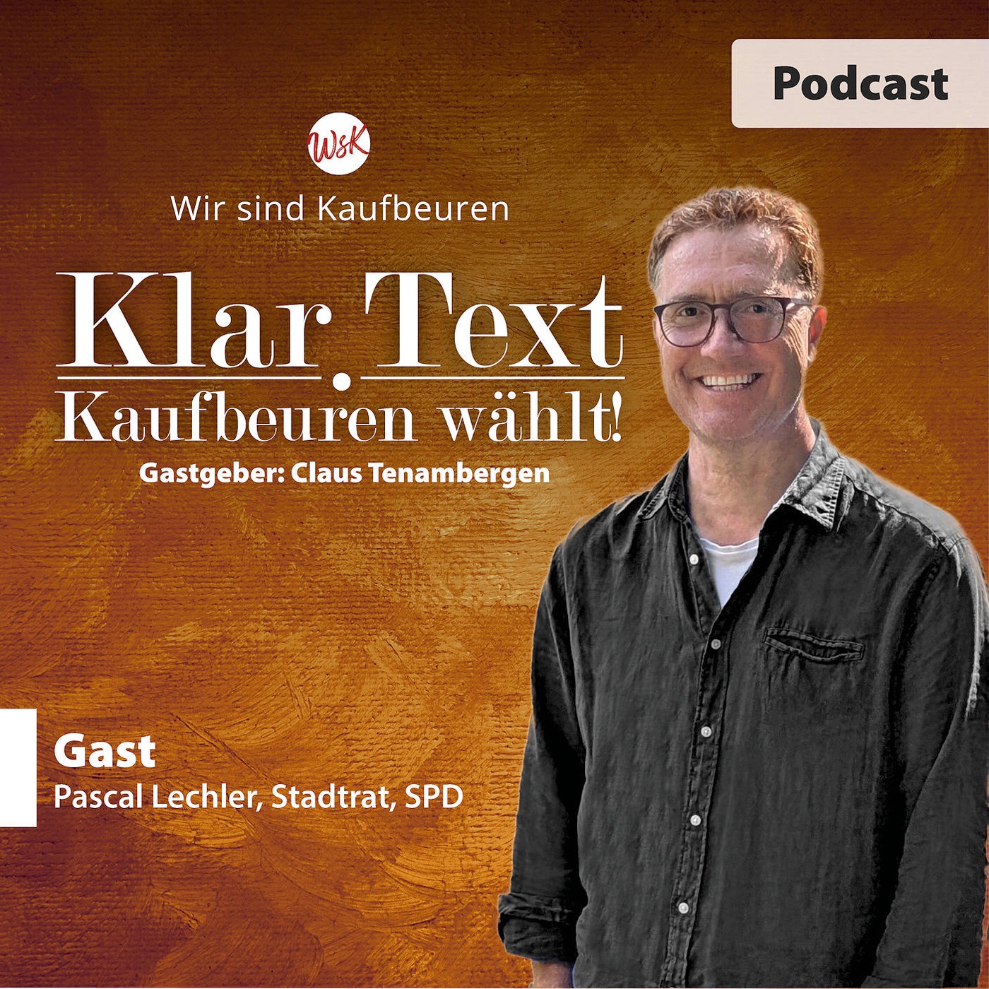 „Klar.Text Kaufbeuren wählt“: Pascal Lechler (SPD) - zweiter Anlauf fürs OB-Amt in Kaufbeuren