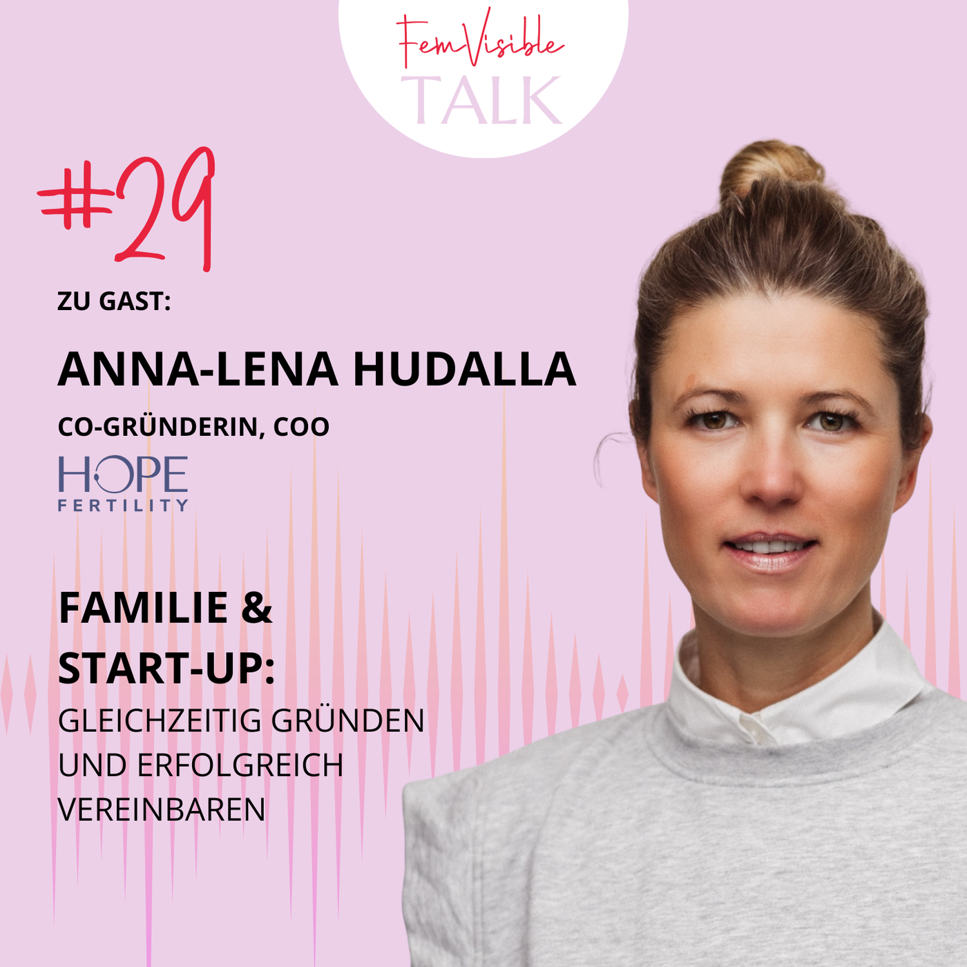 #29 Familie &  Start-up: gleichzeitig gründen und erfolgreich vereinbaren mit Anna-Lena Hudalla, Co-Gründerin Hope