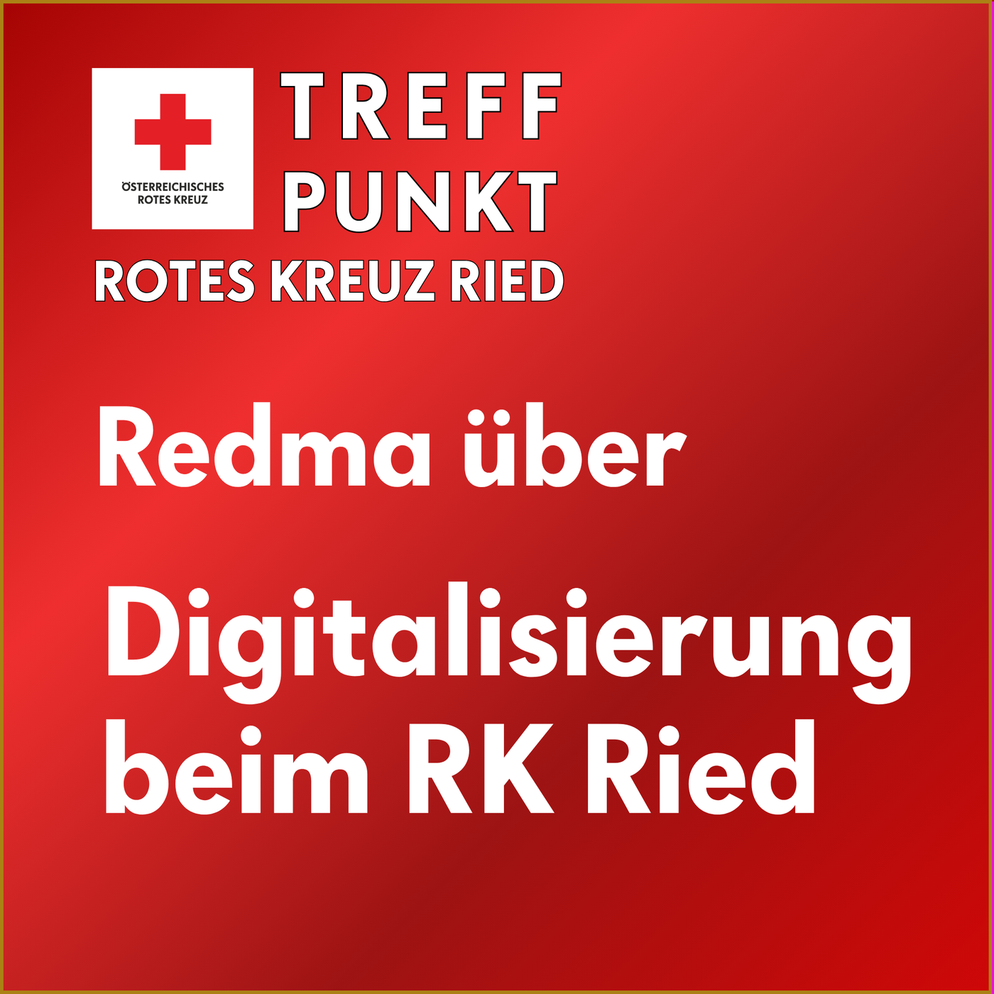 Digitalisierung beim Roten Kreuz