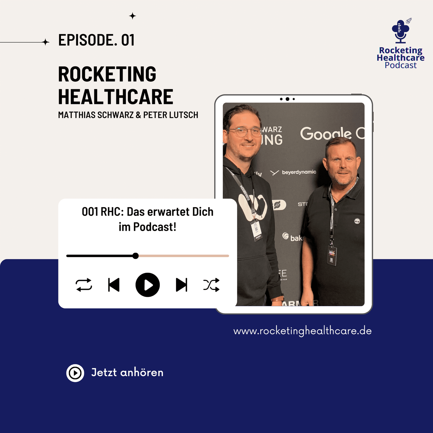 RHC 001: Das erwartet Dich im Rocketing Healthcare Podcast