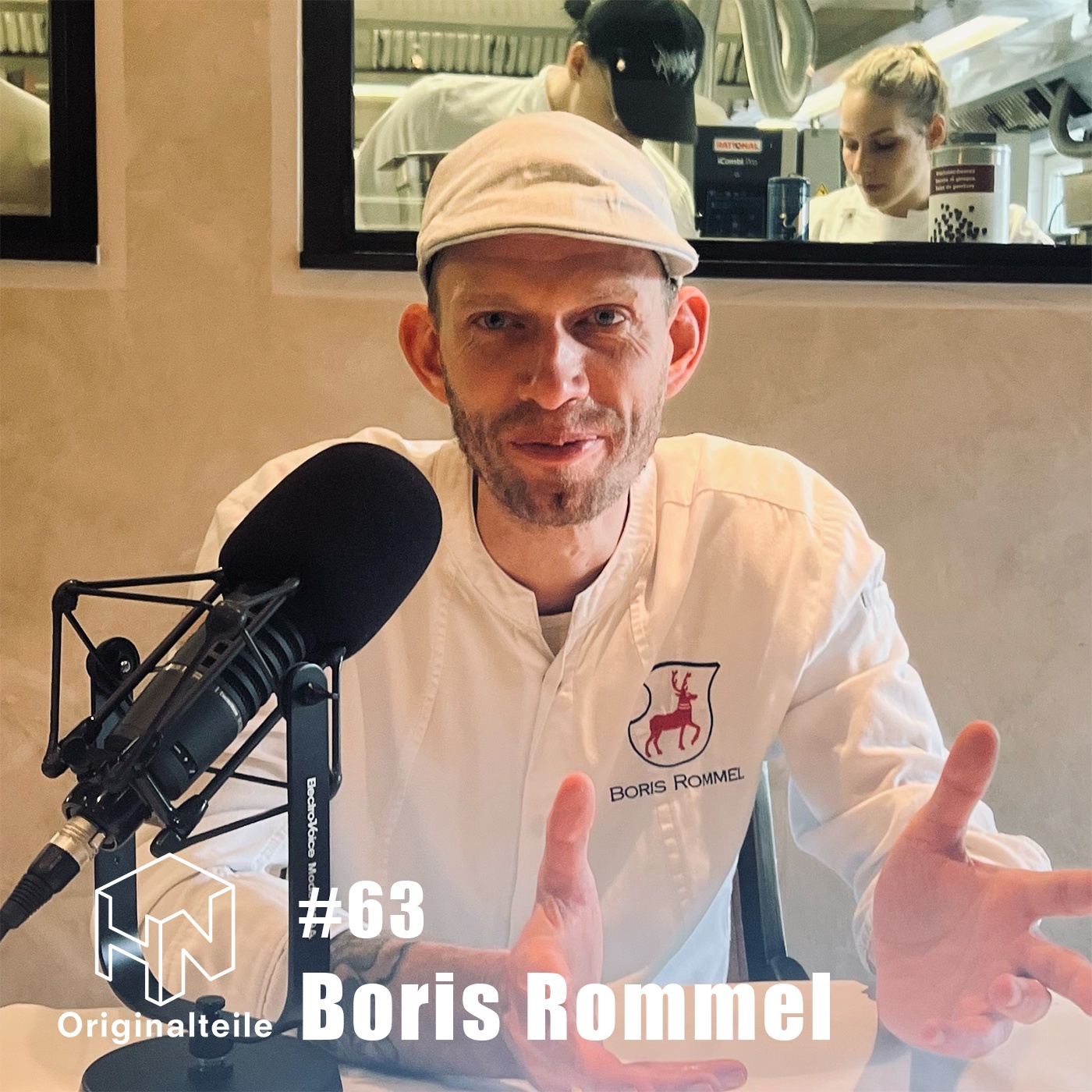 Originalteile-Podcast – Folge #63 mit Boris Rommel (2-Sterne-Koch »Le Cerf«)