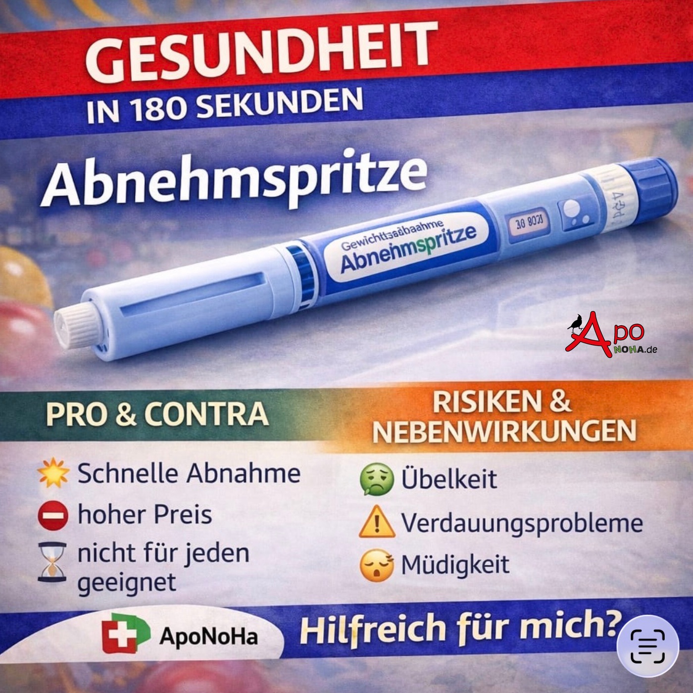 Abnehmspritze – Unterstützung oder Dauerlösung?