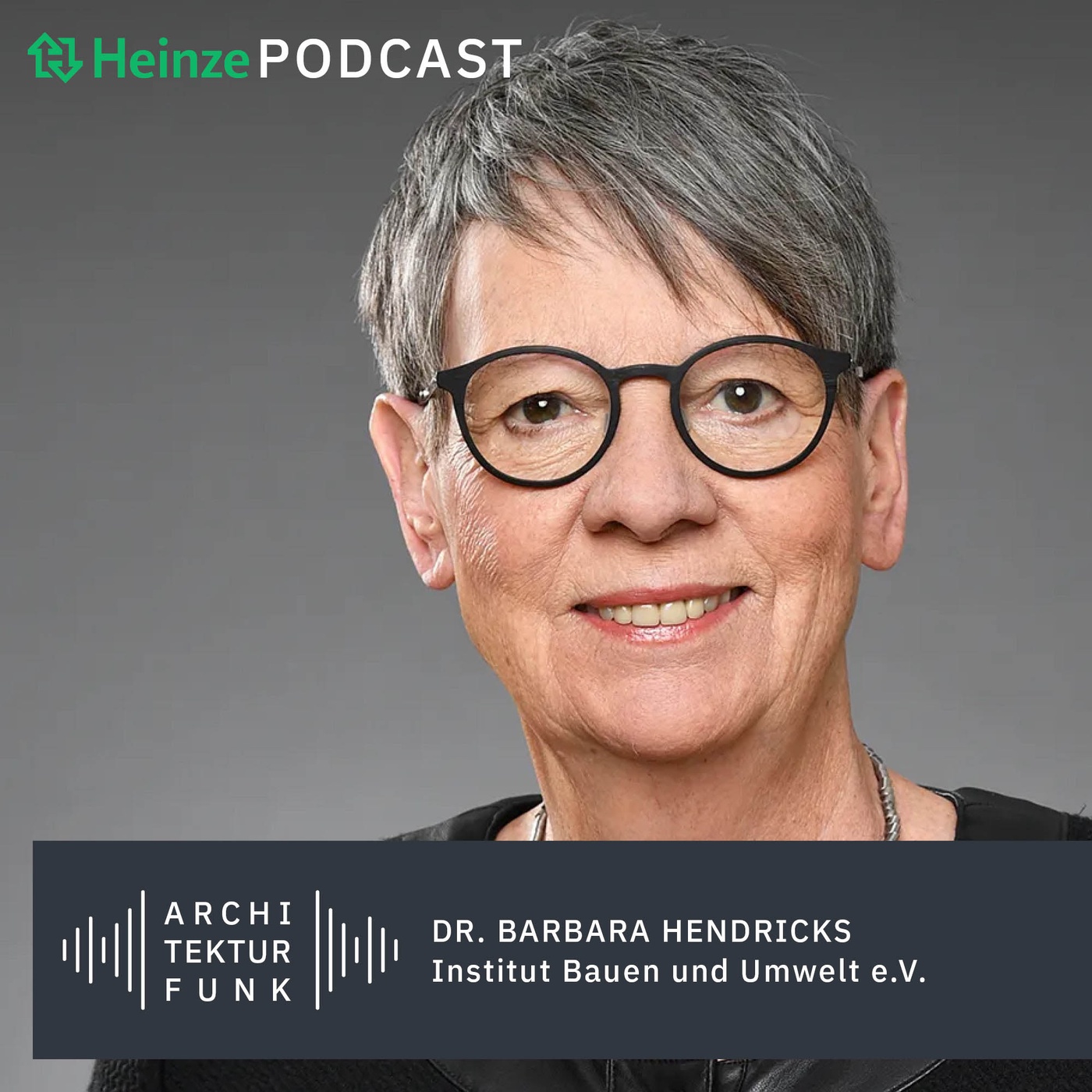 #125 – Dr. Barbara Hendricks, Institut Bauen und Umwelt: Gemeinsam für die Bauwende – Live vom Klimafestival