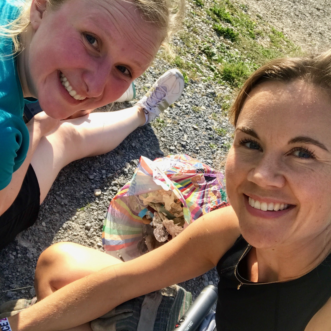 Ploggen - Müllsammeln beim Laufen (Koop mit Amélie geht zero waste)