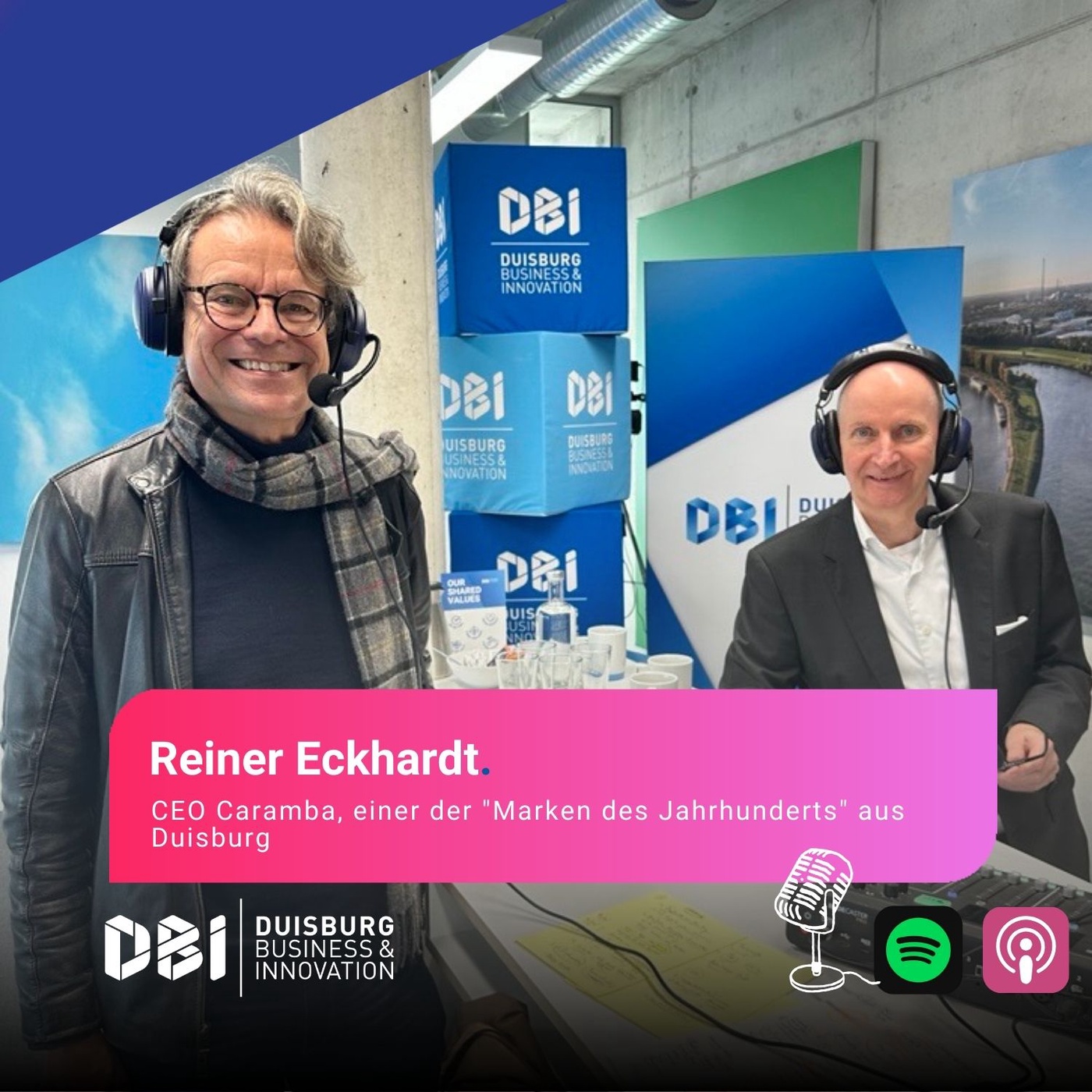 Im Gespräch mit Reiner Eckhardt / Mach ganz, mach's wie neu -  Eine Marke wie Duisburg 