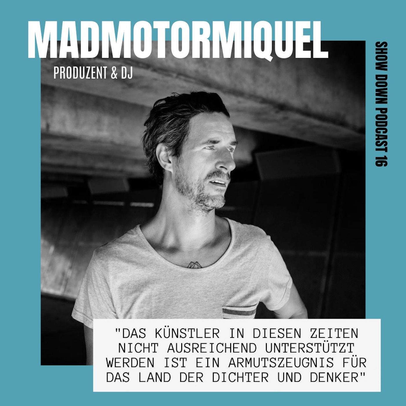 #16 - DJ Madmotormiquel über seine Corona Infektion und die aktuelle Situation der Clubultur