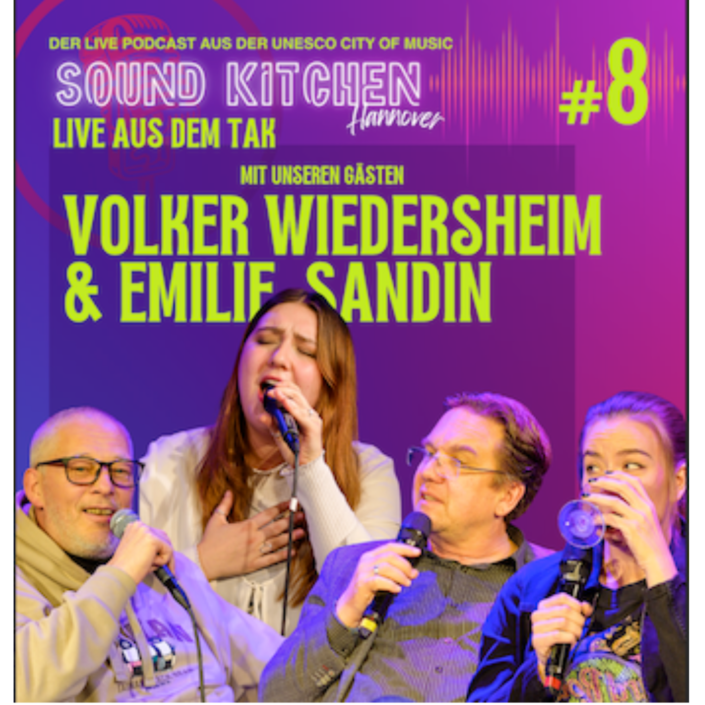 #8 Volker Wiedersheim & Emilie Sandin - Die Stimmen von Morgen singen nicht im Museum