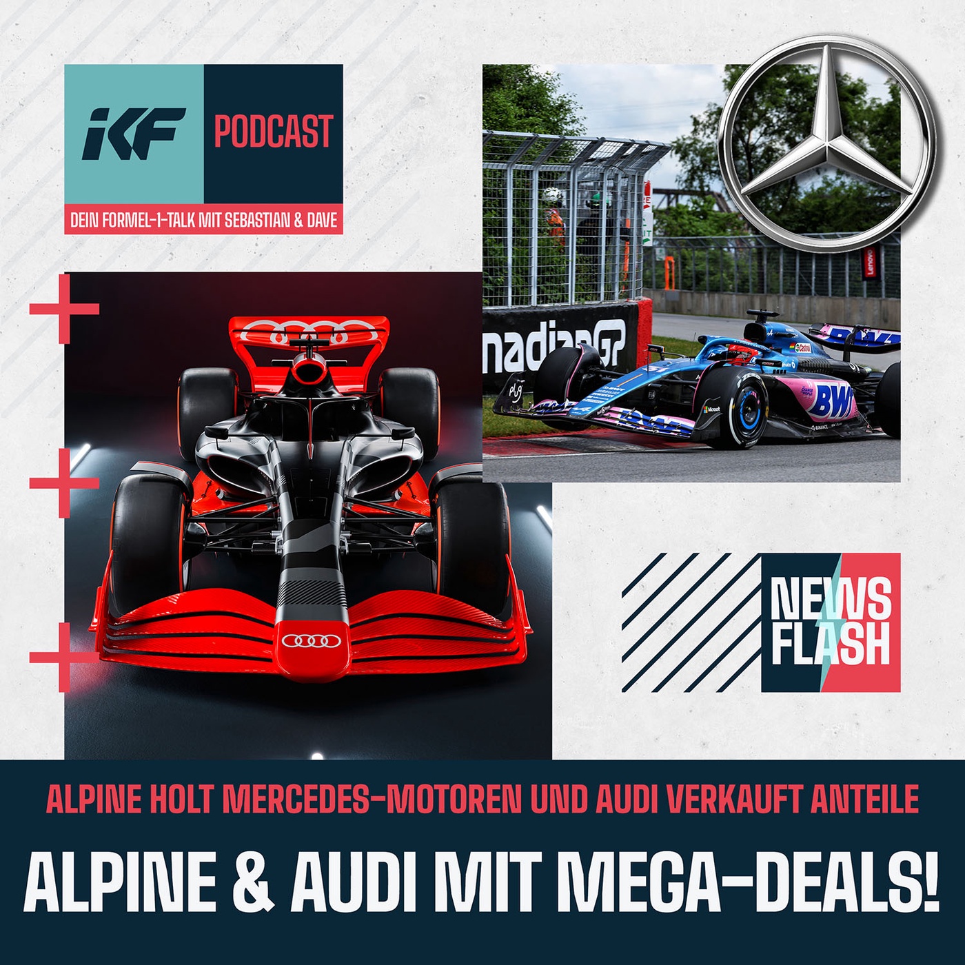 IKF news flash: Alpine & Audi mit Mega-Deals!