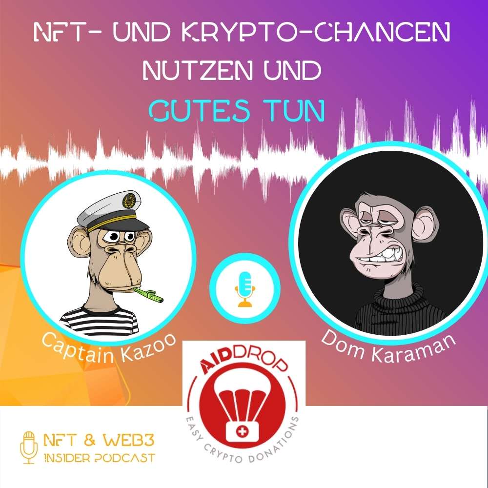 NFT- und Krypto-Chancen nutzen und etwas Gutes tun + Krypto-Spenden