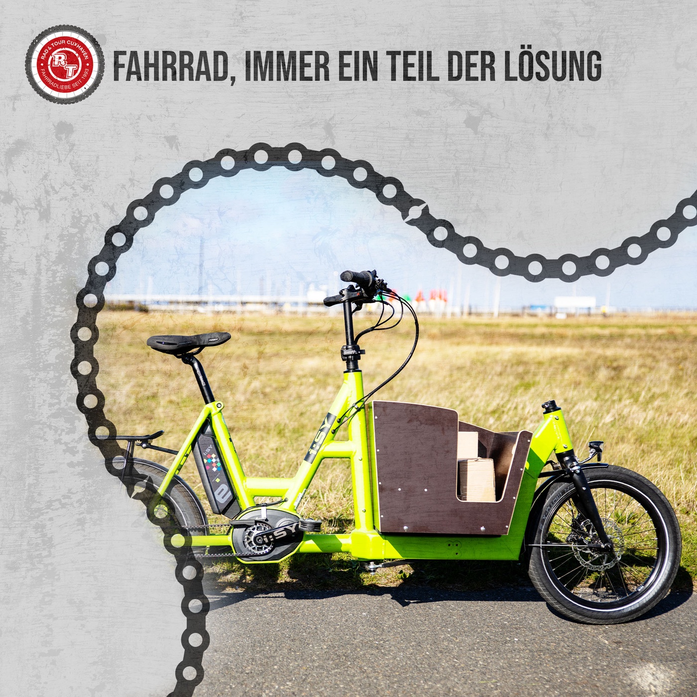 Mehr Lastenräder, weniger Autos!