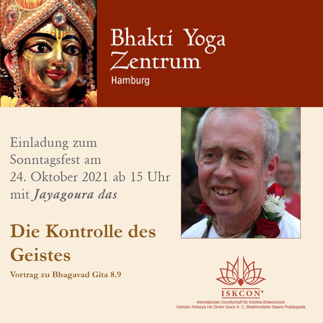 Die Kontrolle des Geistes – Vortrag zu Bhagavad Gita 8.9