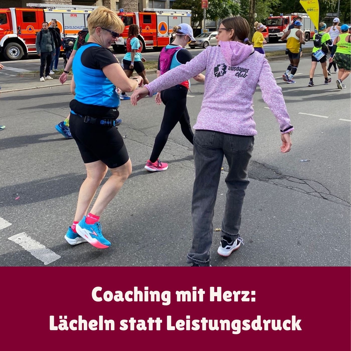Coaching mit Herz: Lächeln statt Leistungsdruck