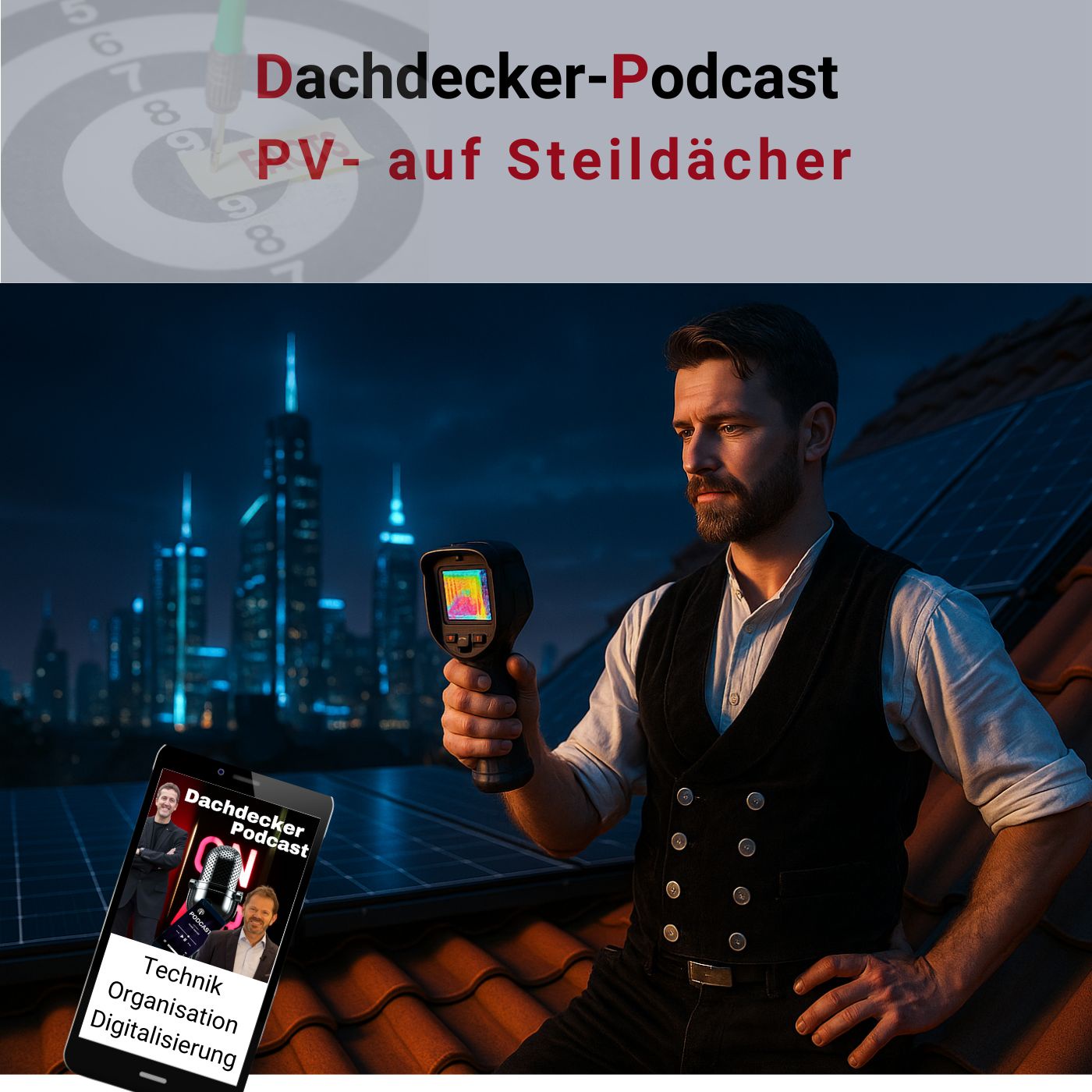 Bauphysikalischen Auswirkungen von PV auf Steildächern