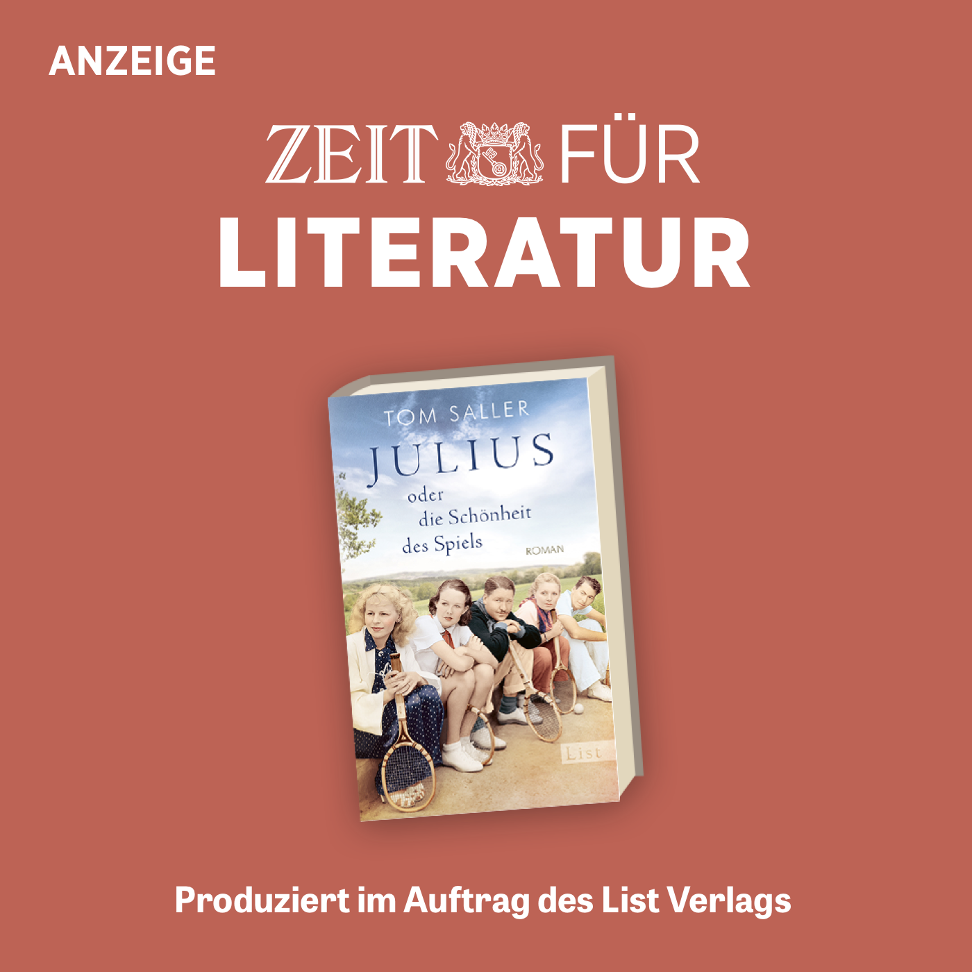 ZEIT für Literatur mit Tom Saller