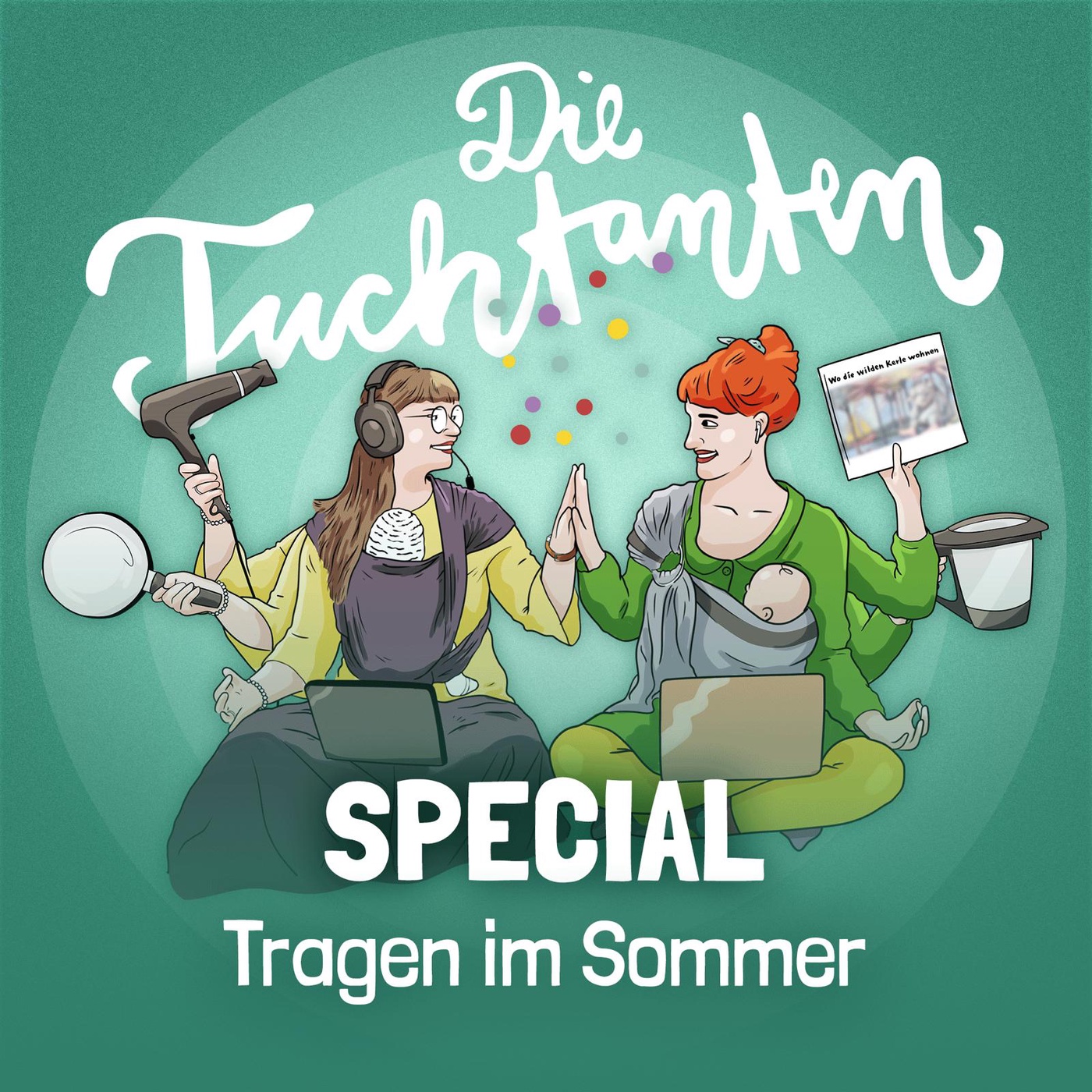 Tragen im Sommer