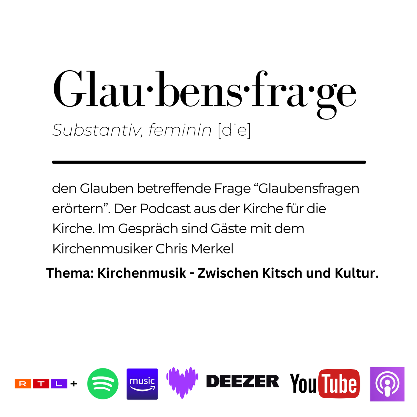 Die Sache mit der Kirchenmusik