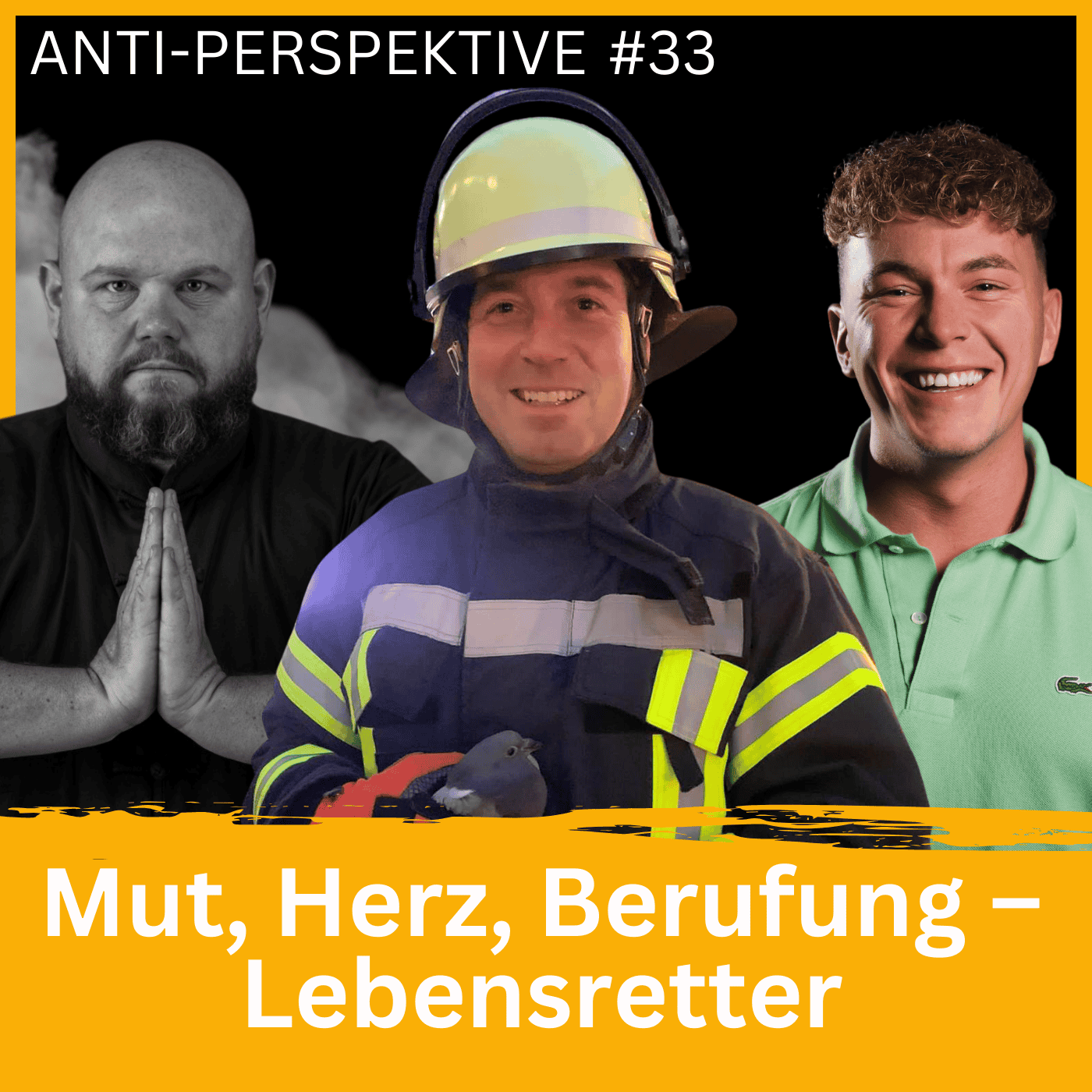 Lebensretter, der sich selbst rettete, Markus Weber im Interview - ANTI - Perspektive #33