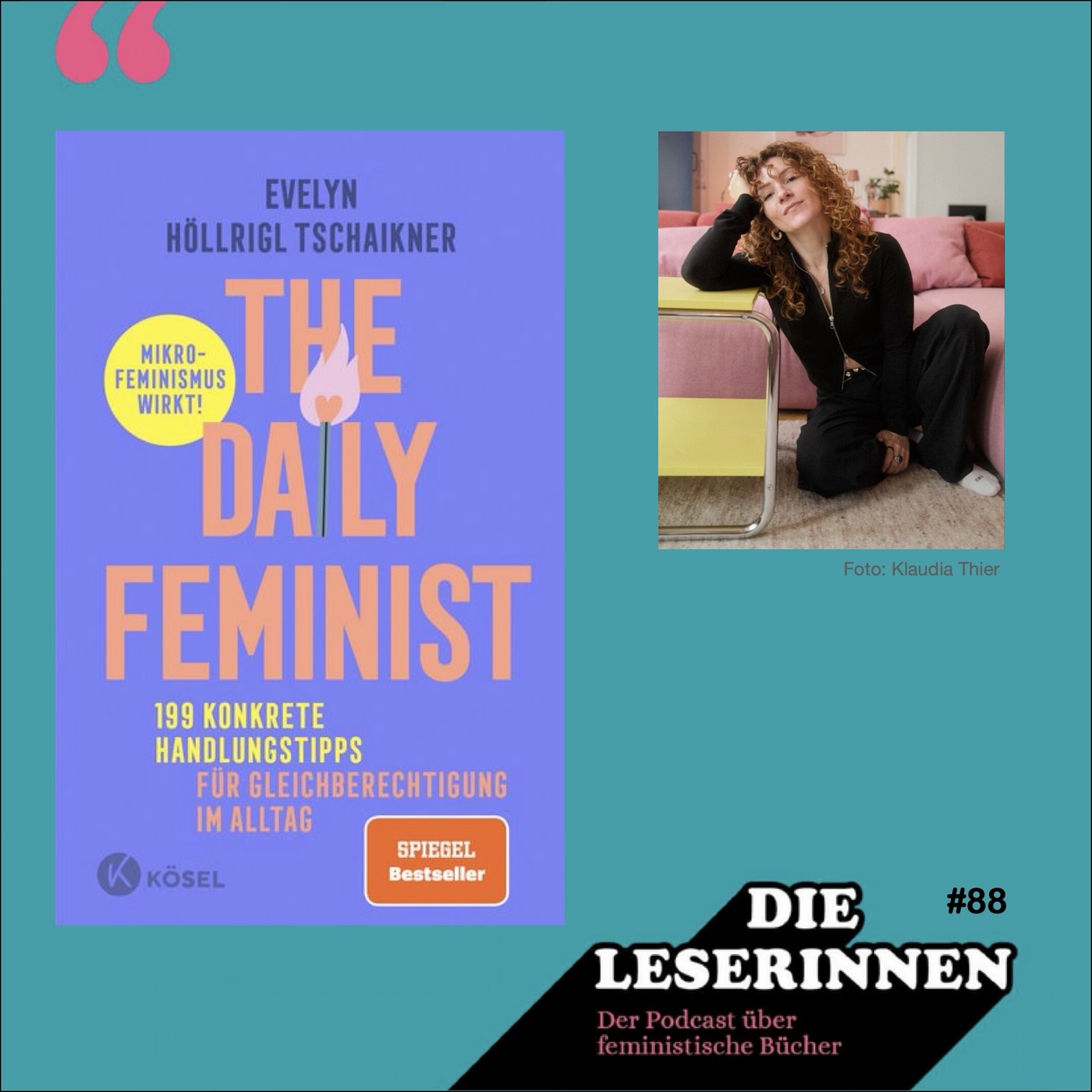 Mikrofeminismus mit Evelyn Höllriegl Tschaikner