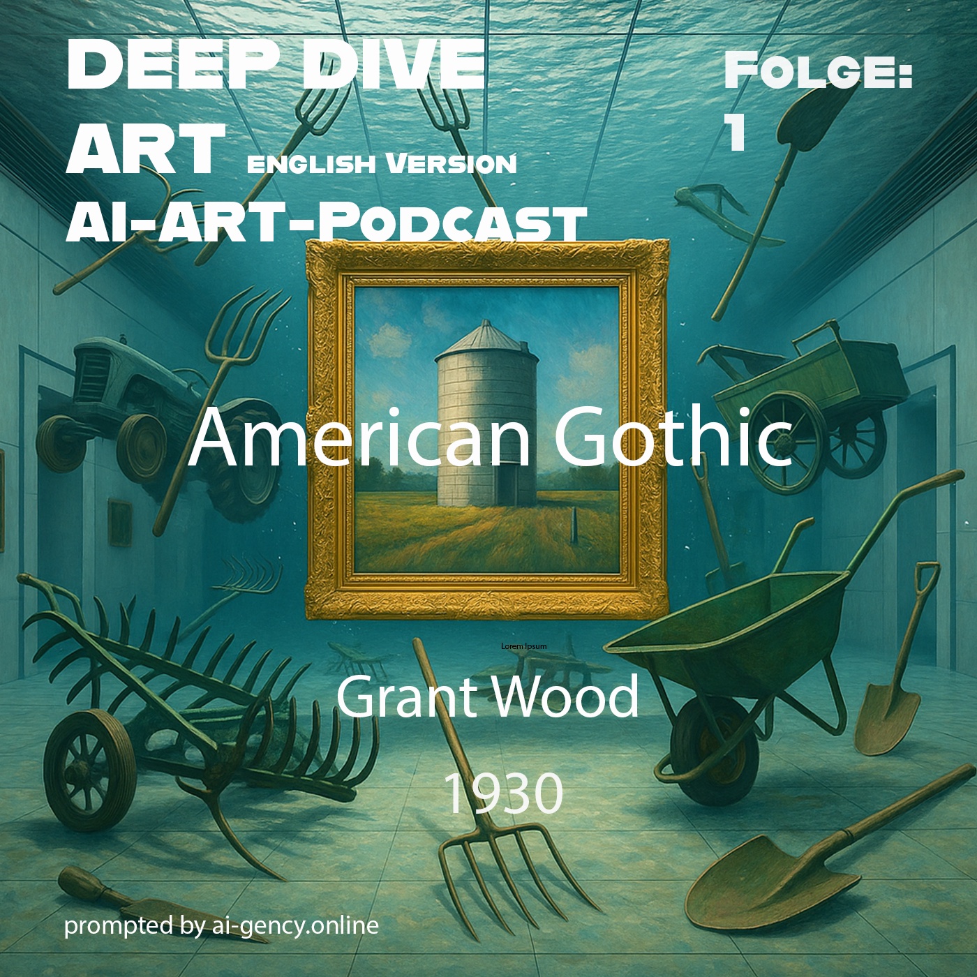 American Gothic // Grant Wood