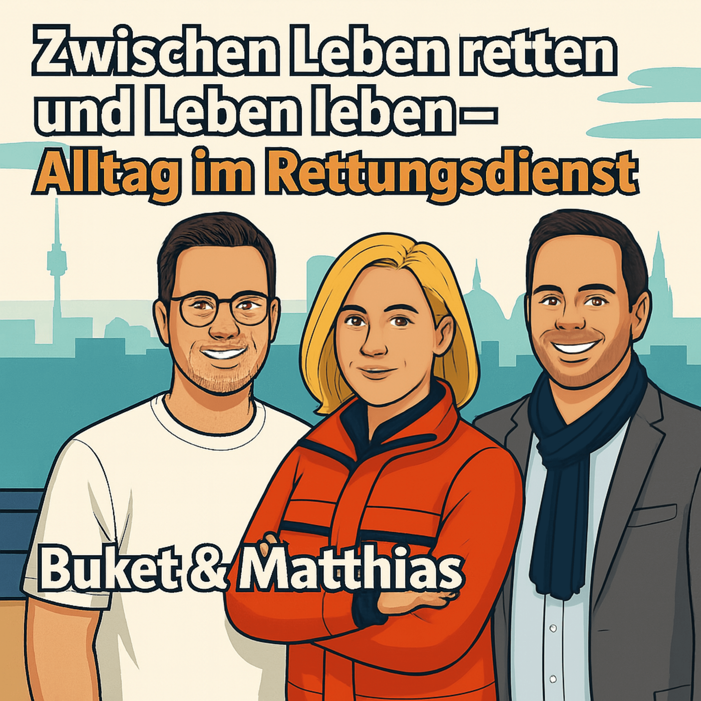 „Zwischen Leben retten und Leben leben – Alltag im Rettungsdienst“ mit Buket und Matthias 