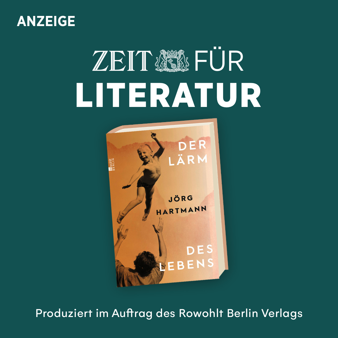ZEIT für Literatur mit Jörg Hartmann