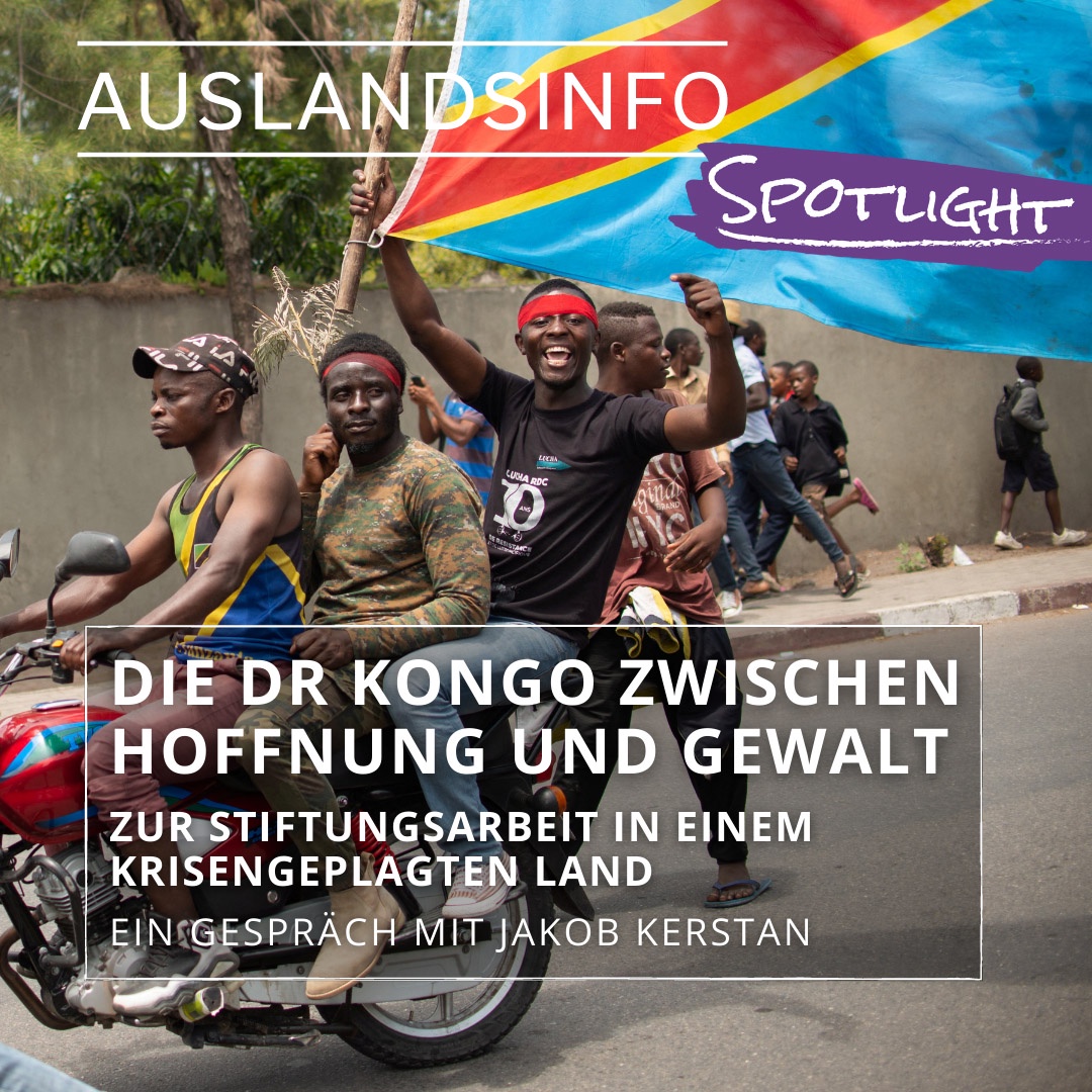 Demokratische Republik Kongo: Jakob Kerstan über Stiftungsarbeit im krisengeplagten Land