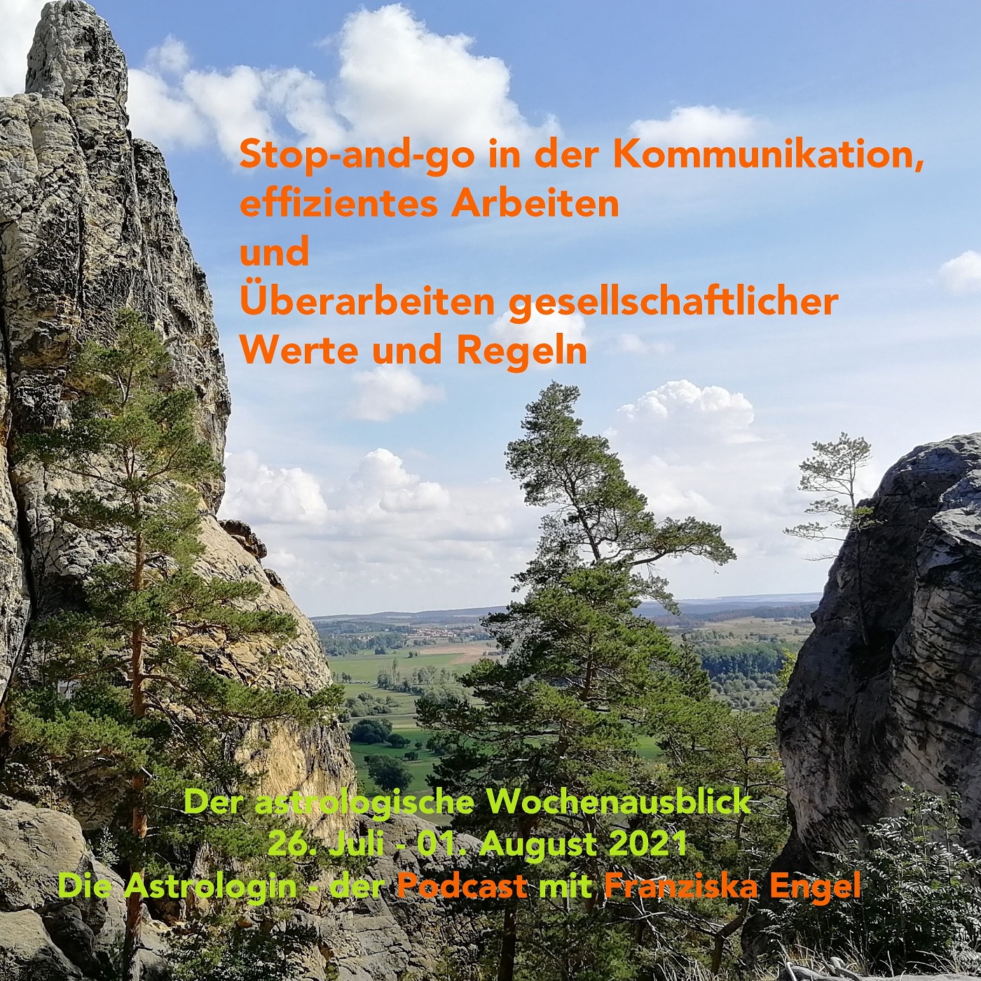Stop-and-go in der Kommunikation, effizientes Arbeiten und Überarbeiten gesellschaftlicher Werte und Regeln