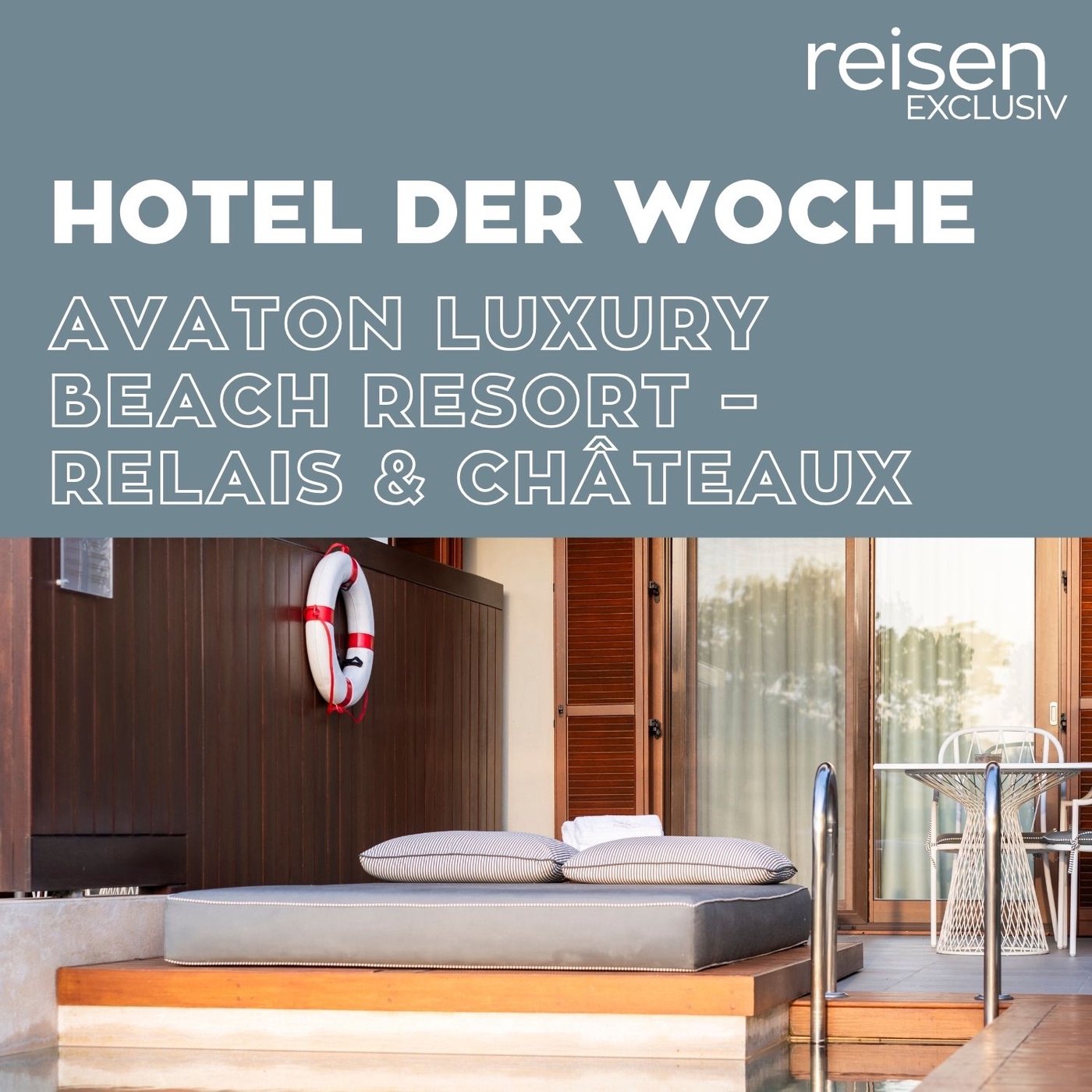 Griechenland: Avaton Luxury Beach Resort – Relais & Châteaux