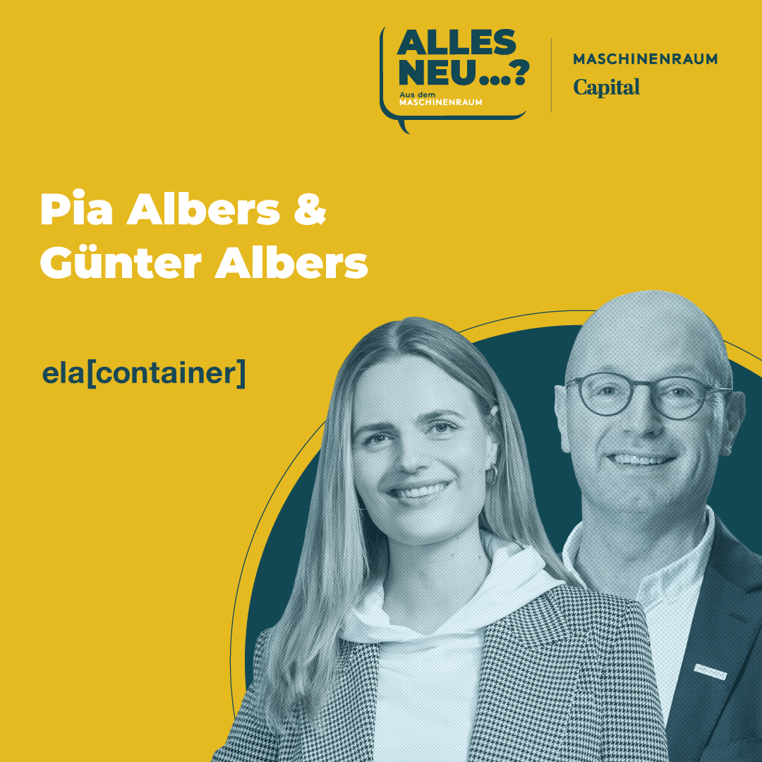 Pia und Günter Albers | ELA Container: „Wir handeln gerne antizyklisch“