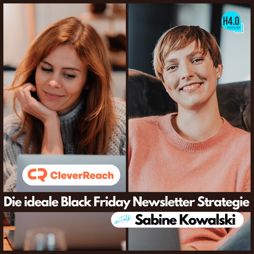 #123 CleverReach - die ideale Black Friday Newsletter Strategie | Sabine Kowalski