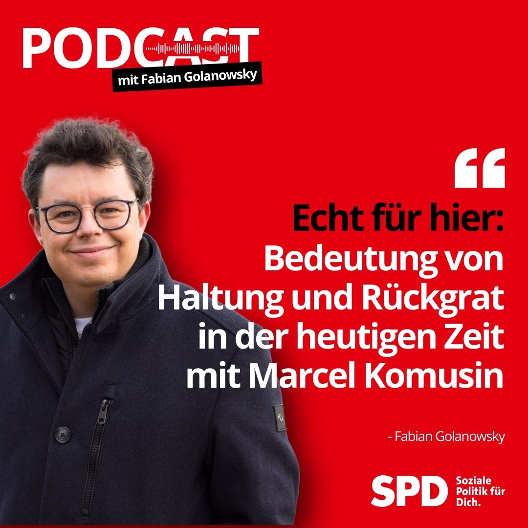 Echt für hier: Bedeutung von Haltung und Rückgrat in der heutigen Zeit mit Marcel Komusin