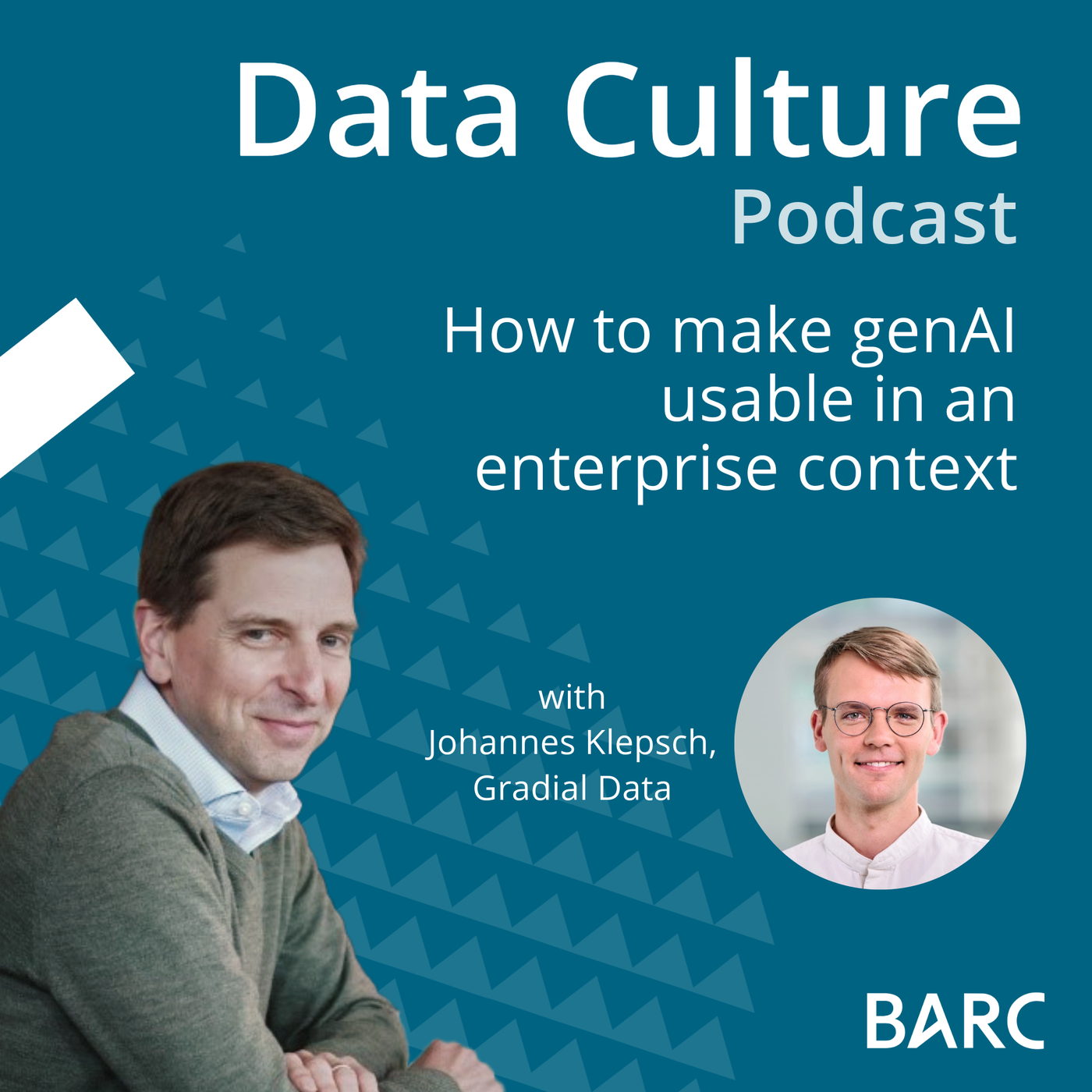 How to make genAI usable in an enterprise context – with Johannes Klepsch, Gradial Data