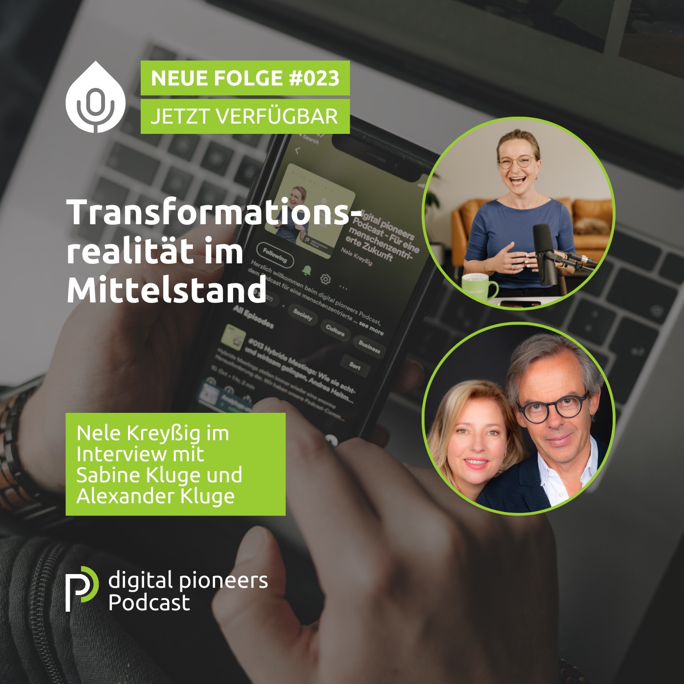 #023 Transformationsrealität im Mittelstand • Sabine Kluge & Alexander Kluge im Gespräch
