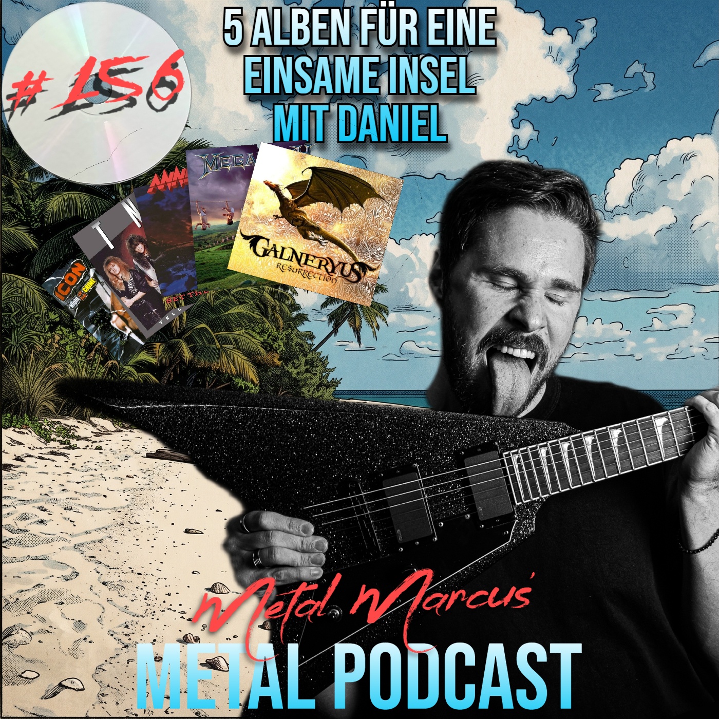 #156 - 5 Alben für eine einsame Insel mit Daniel