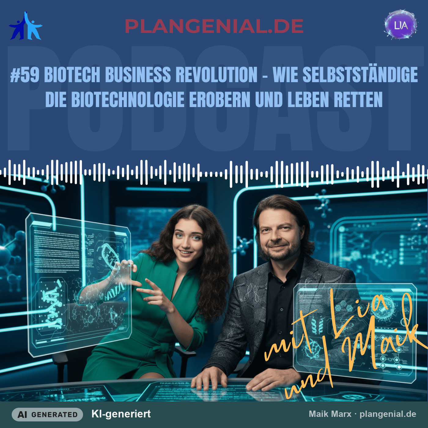#59 Biotech Business Revolution – Wie Selbstständige die Biotechnologie erobern und Leben retten