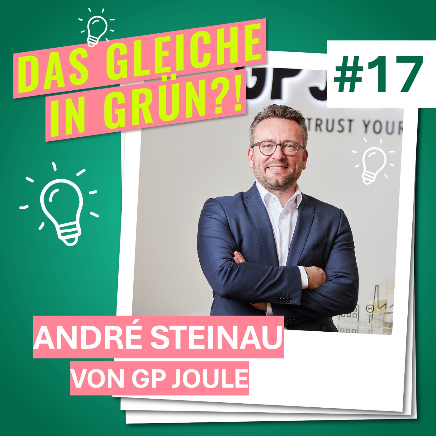 #17 mit André Steinau von GP Joule über die Farben des Wasserstoffs, Stromtrassen, und LKW