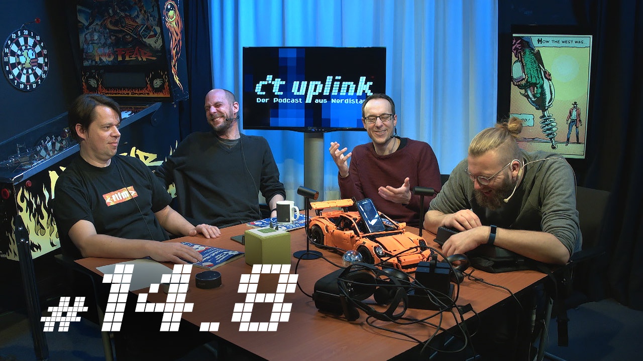 c't uplink 14.8: Geschenktipps, Gaming-Monitore, Oculus Touch und VR-Rucksack