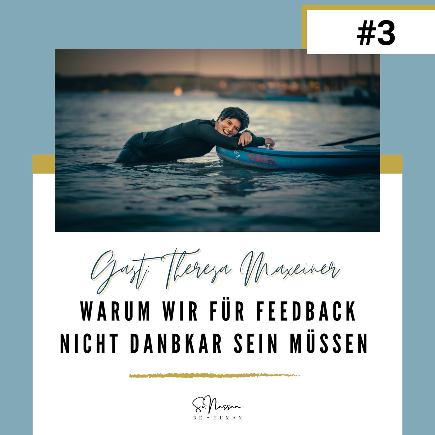 Warum wir für Feedback nicht dankbar sein müssen mit Theresa Maxeiner