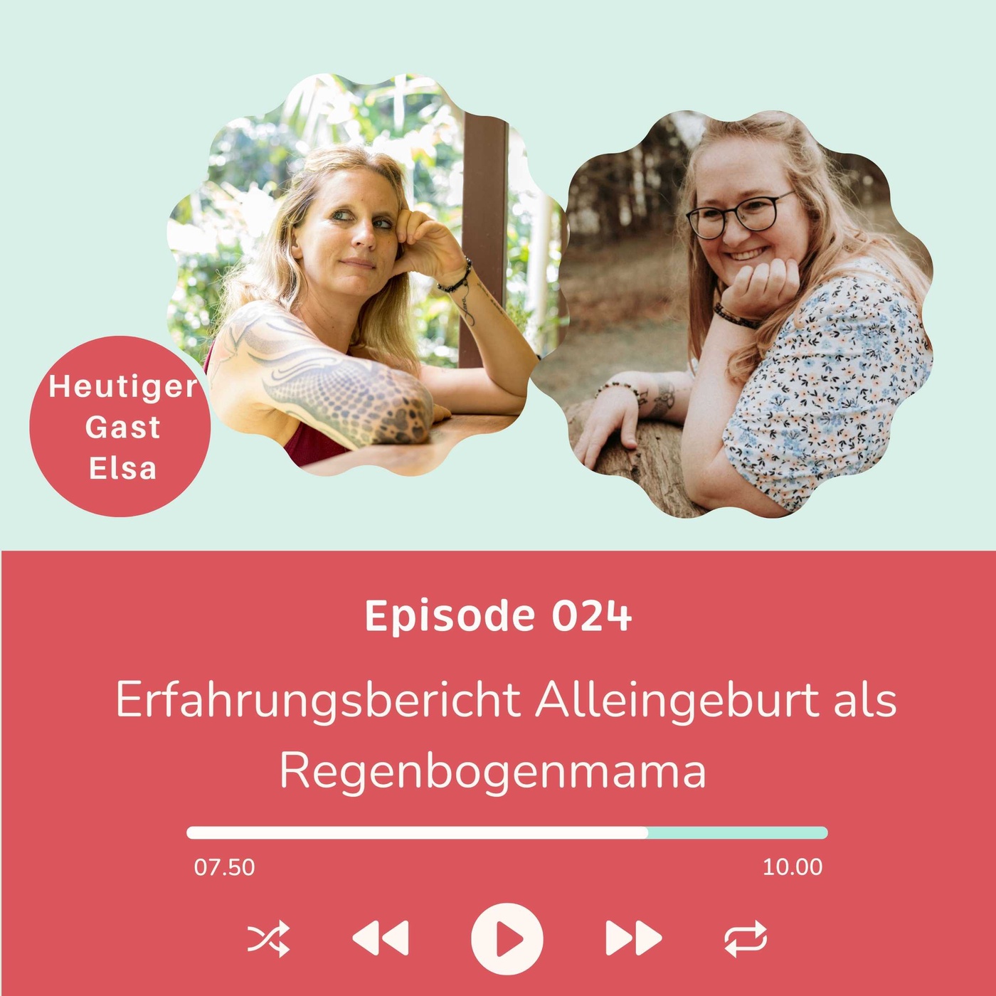 Folge 024 Erfahrungsbericht Alleingeburt des Regenbogenbabys