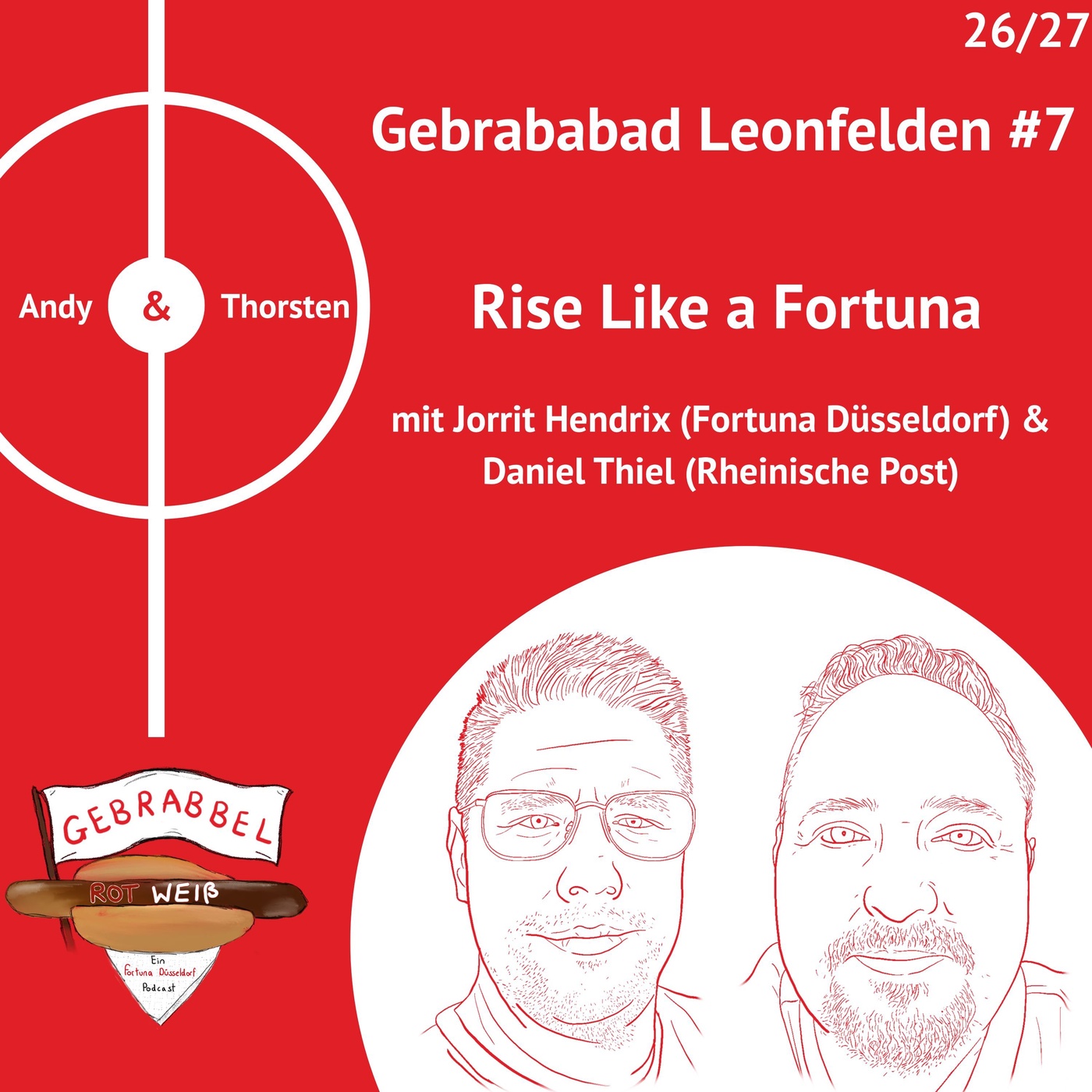 Gebrababad Leonfelden #7 – Rise Like a Fortuna mit den Gästen Jorrit Hendrix (Fortuna Düsseldorf) & Daniel Thiel (Rheinische Post)