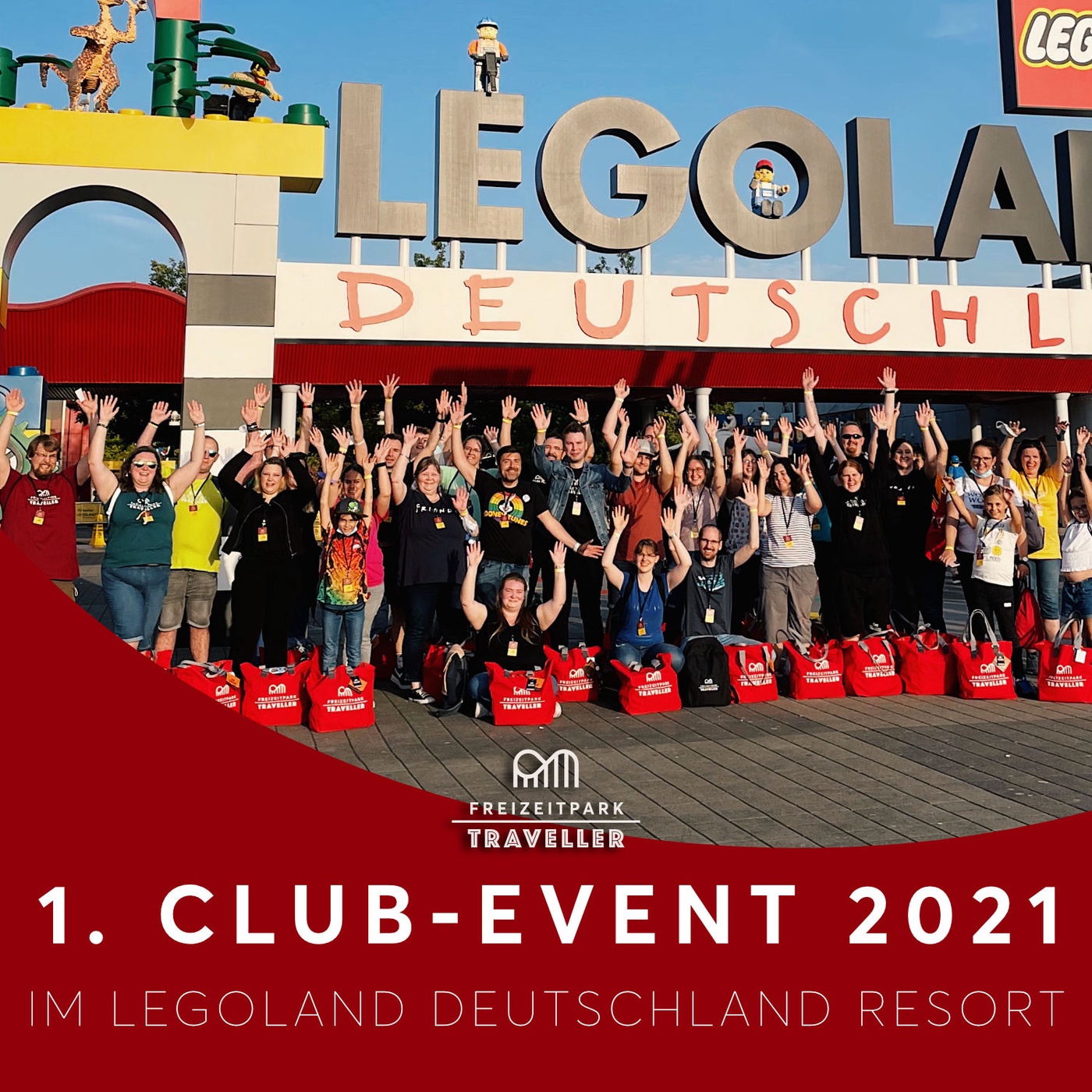 Freizeitpark Traveller Event im LEGOLAND