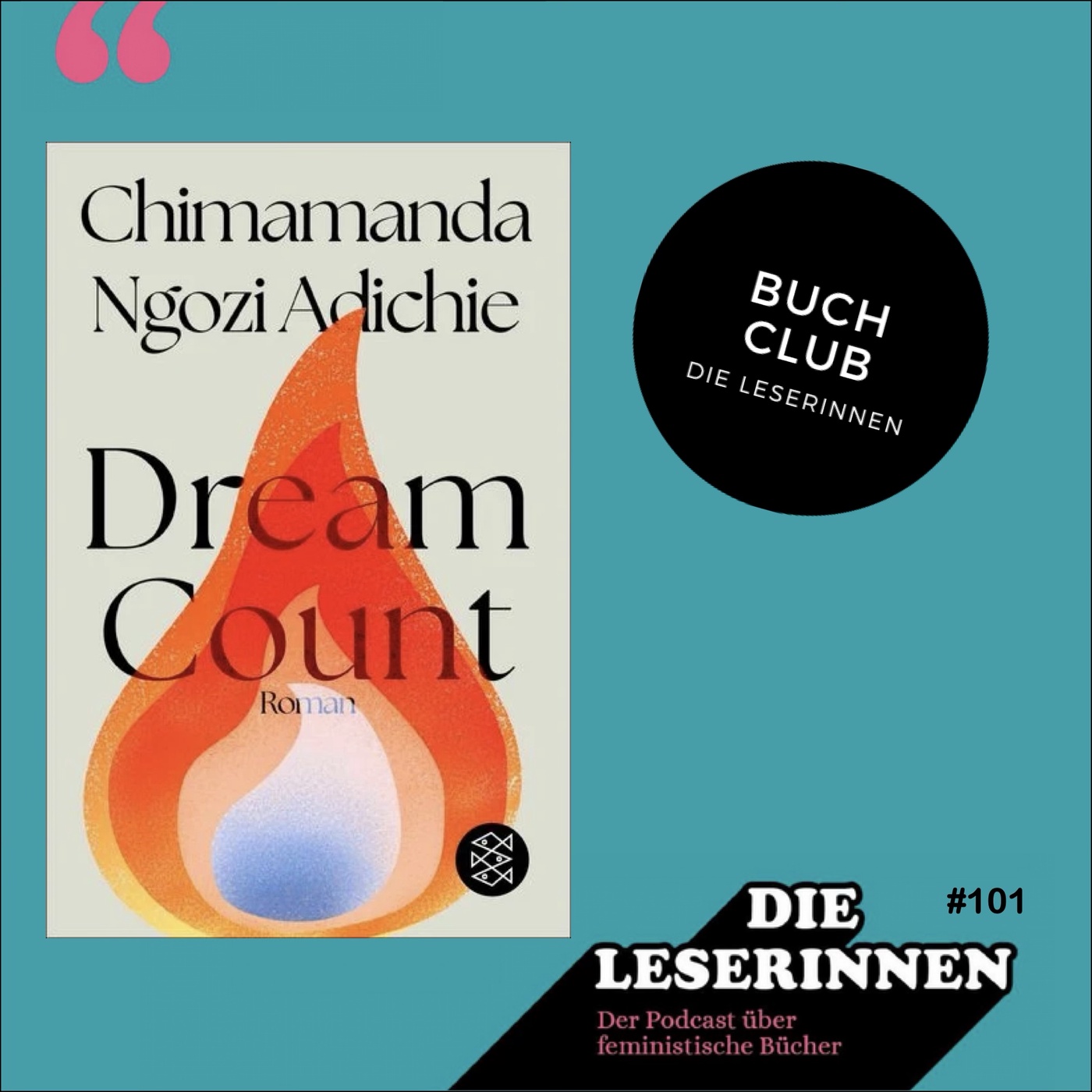 Zähl deine Träume mit Dream Count von Chimamanda Ngozi Adichie im Buch Club