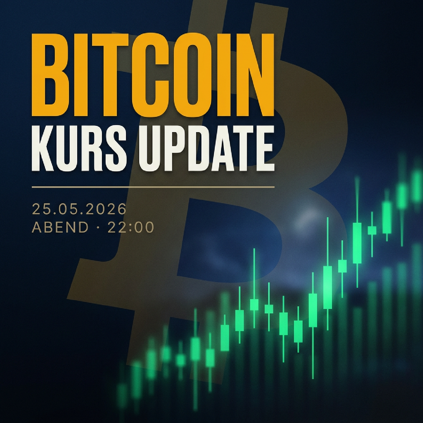 Bitcoin Kurs Abend 25.05.2026: 66.449 € (+0.91 %)