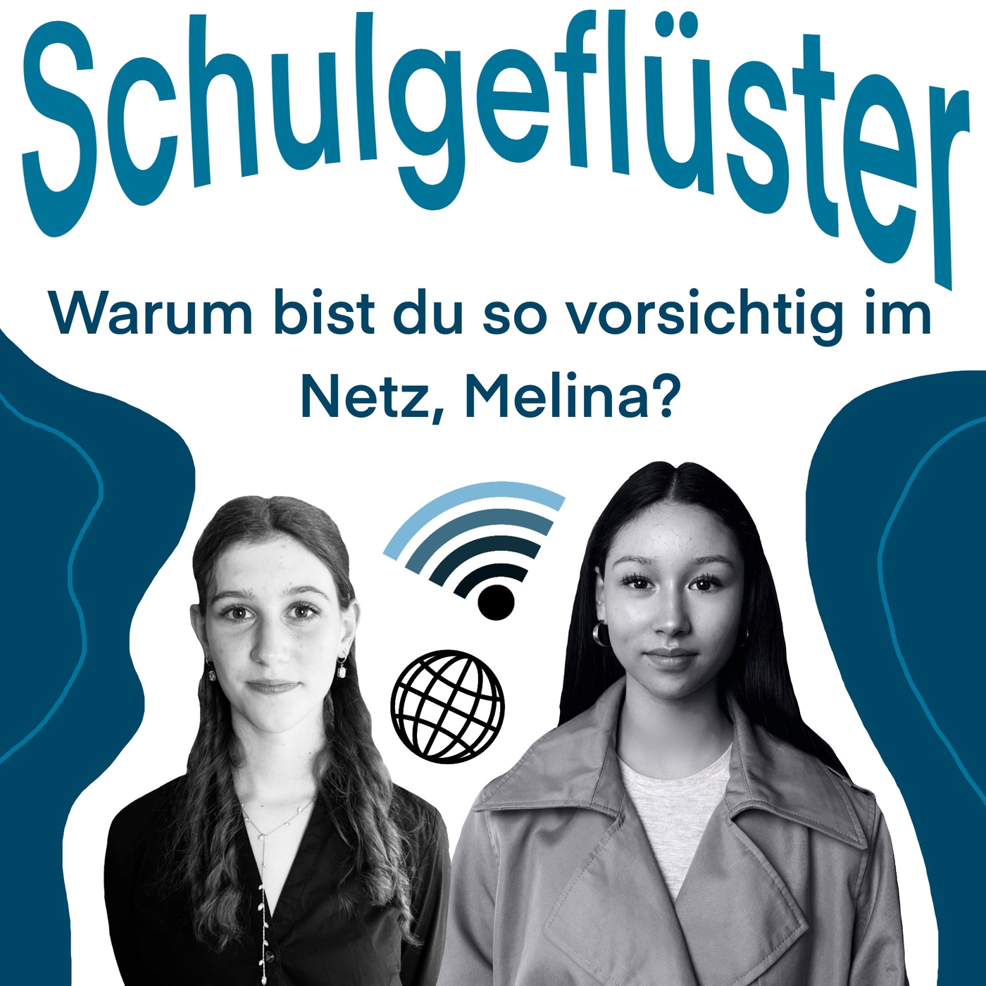 Warum bist du so vorsichtig im Netz, Melina?
