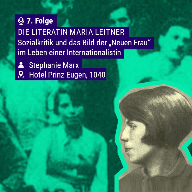 Die Literatin Maria Leitner