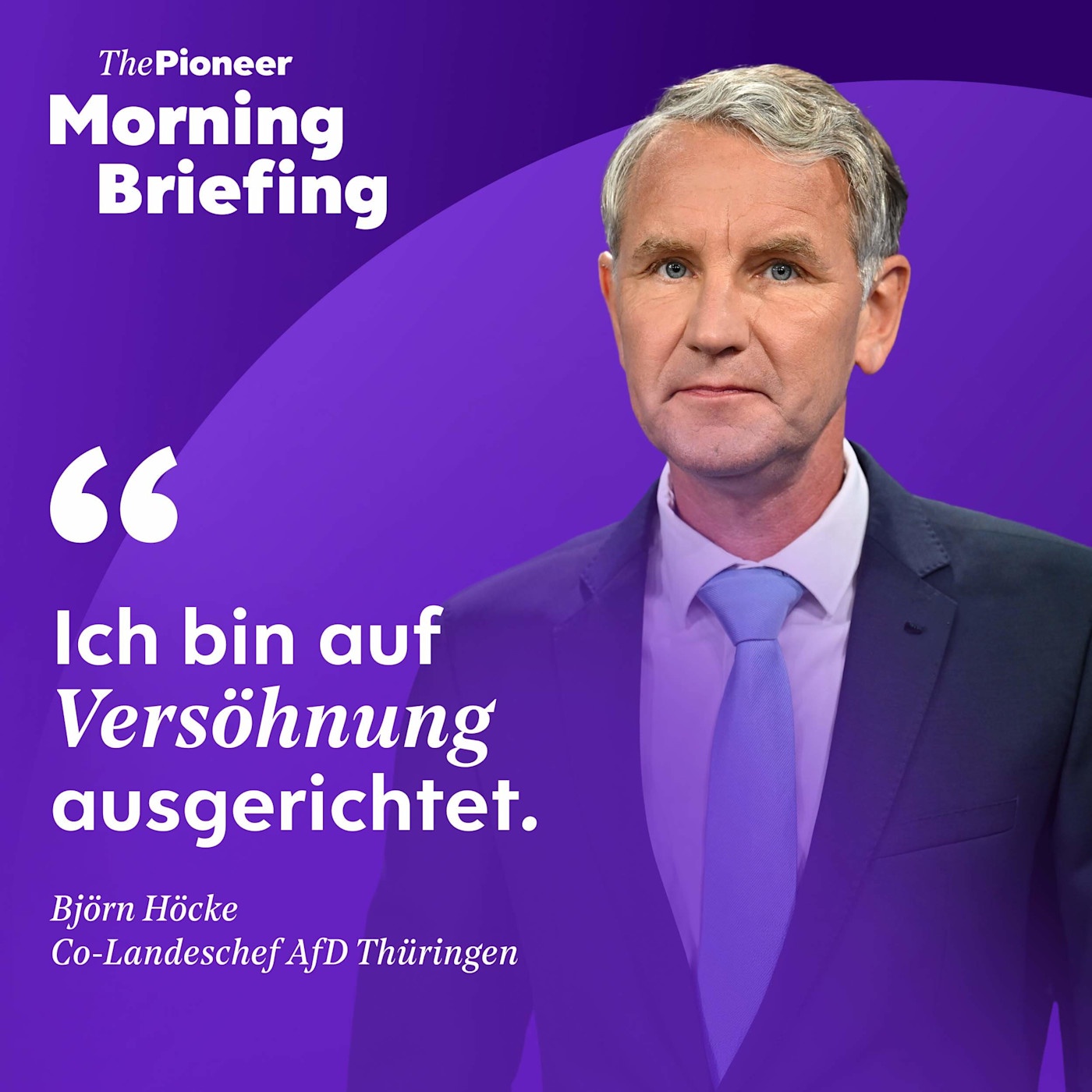 Björn Höcke in Sachsen-Anhalt: „Ich bin auf Versöhnung ausgerichtet” | Prof. Andreas Rödder | Albrecht von Lucke