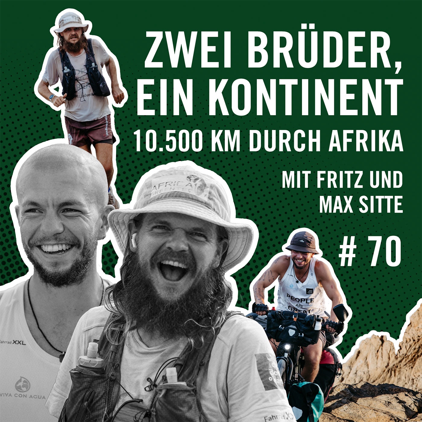 Zwei Brüder, ein Kontinent. 10.500 km durch Afrika mit Fritz und Max Sitte #70