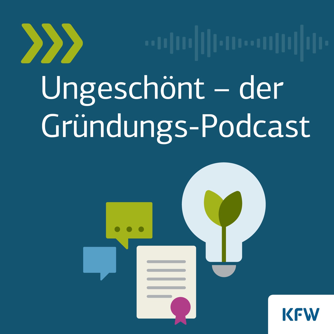 Ungeschönt  – der Gründungs-Podcast der KfW Bankengruppe