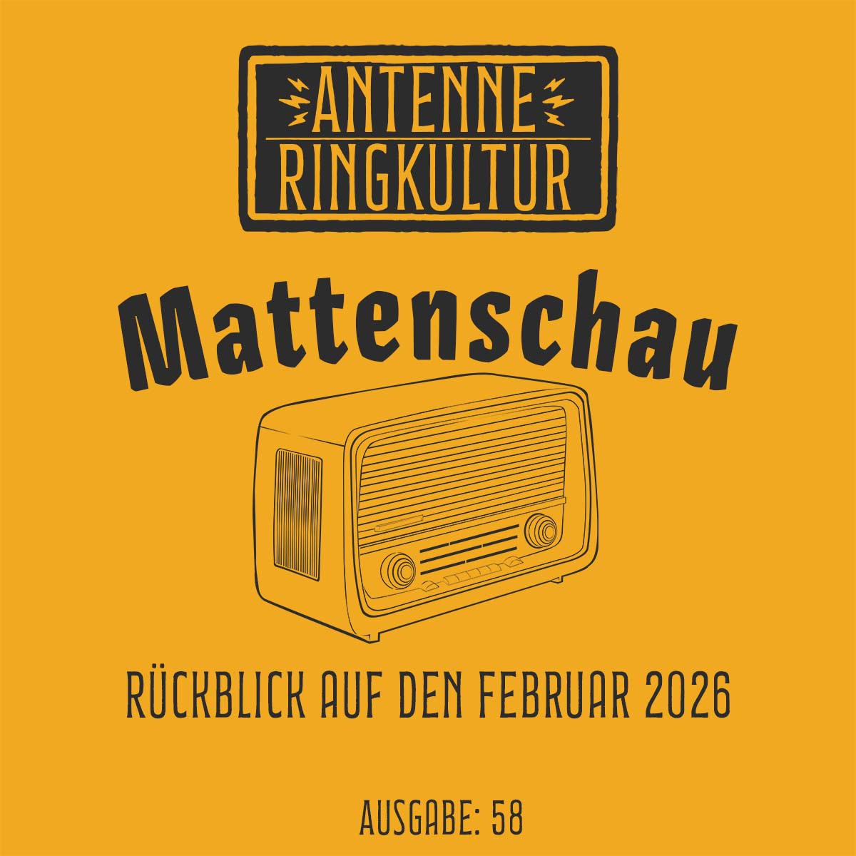 Antenne Ringkultur [Ausgabe 58]: Mattenschau 